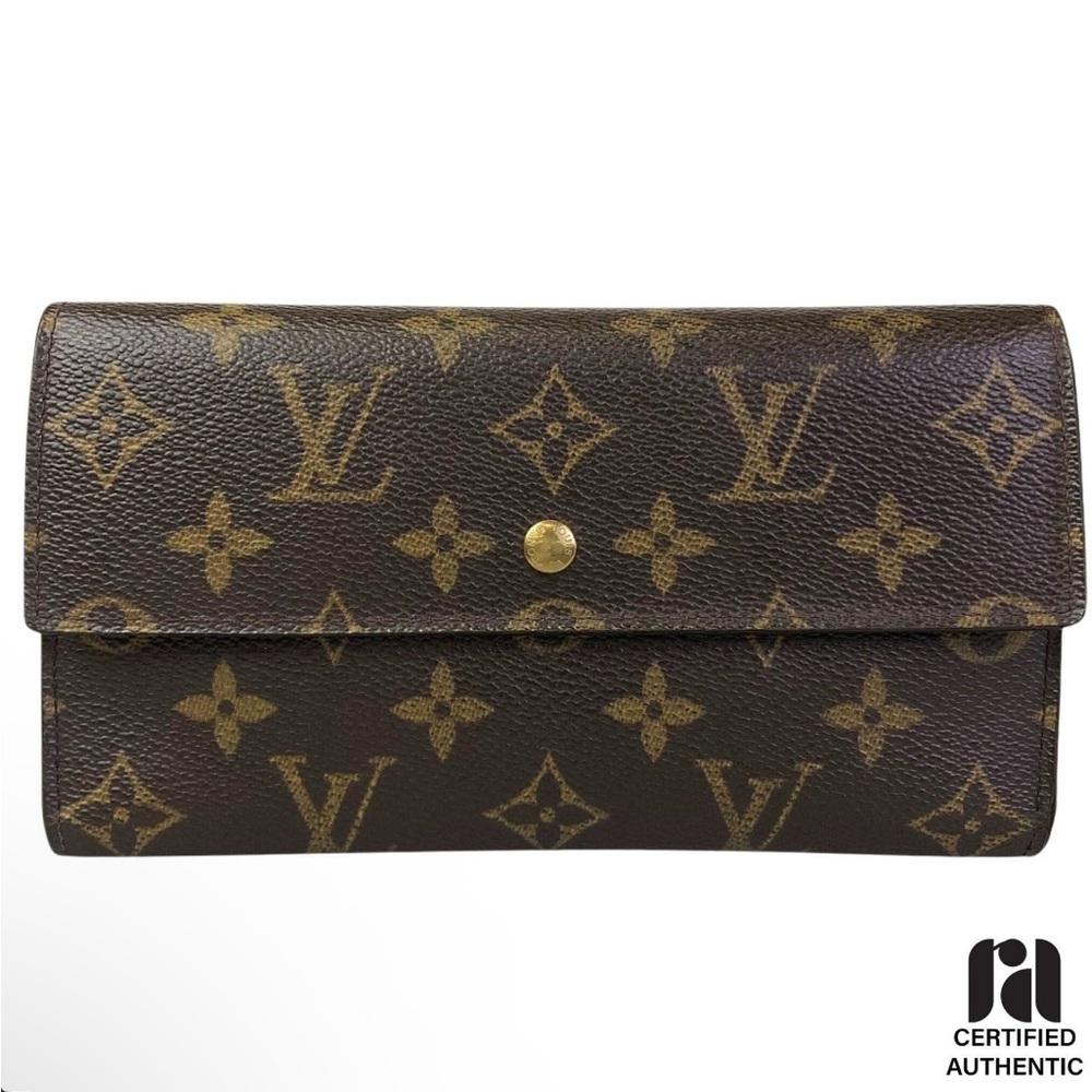 Louis Vuitton Brown Monogram Wallet